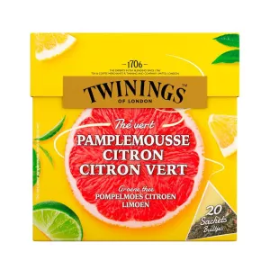 हरी चाय अंगूर, नींबू, नीबू x20 32 ग्राम - TWININGS