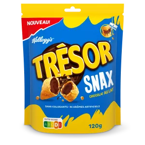 Tresor Snax Chocolate con Leche 120g