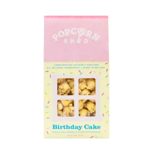 Bolo de aniversário Pipoca Shed 80g - Popcorn Shed