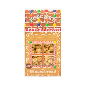 Gingerbread Popcorn Shed 80G - Popcorn Shed