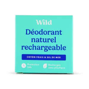 Recarga de algodão com sal marinho 40g - WILD