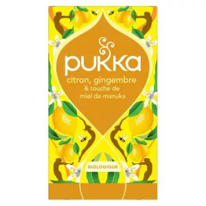 20s Pukka Citr Gingem Miel Bio