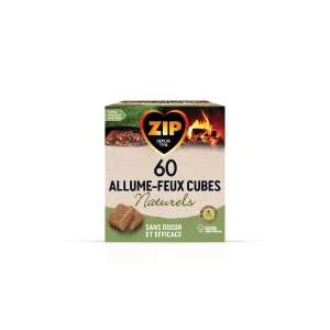 Zip Cubes Indiv Natural X60