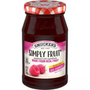 Sm 10oz Smp Ft Sdl Rd Rasp 8ct - SMUCKER