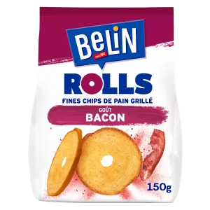 细开开开门饼干烤面包芯片培根卷，150克 - BELIN