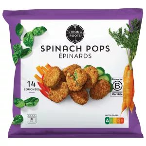 308 g de paletas de espinacas