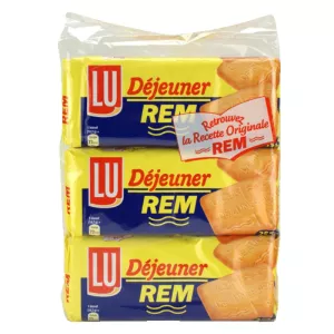 REM Breakfast Biscuits 3x255g - LU