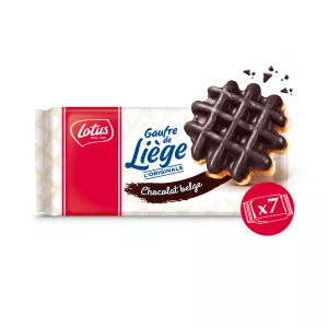 Waffle al cioccolato di Liegi 363g (7x1p) - LOTUS