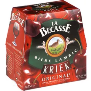 Bière Fruits Rouges 6x25cl - La bécasse