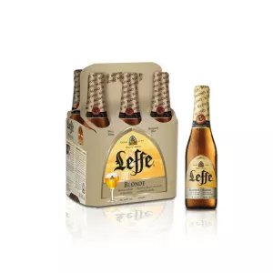 33 सीएल की 6 बोतलों का ब्लोंड बियर पैक -LEFFE