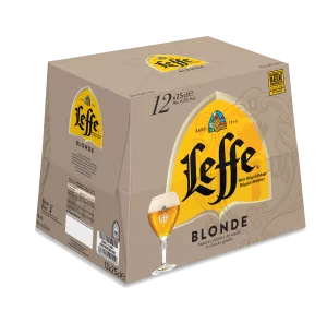 Cerveja loira, 12x25cl - LEFFE