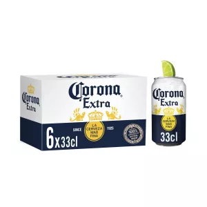 Aromatisiertes Blondes Bier, 4,5°, 6x33cl - CORONA