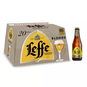 ब्लोंड बियर, 6.6°, 20x25सीएल - LEFFE