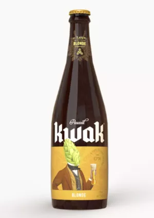 Bia đỏ, 7,4°, 75cl - KWAK