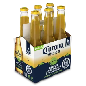 بيرة صن سيت لايم وقصب السكر، 5.9 درجة، 6 × 33 سنتيلتر - CORONA