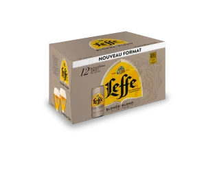 Bia ya blonde, 6.6 °, 12x33cl - LEFFE