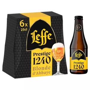 Пиво Prestige Blonde 1240 6x25cl - LEFFE
