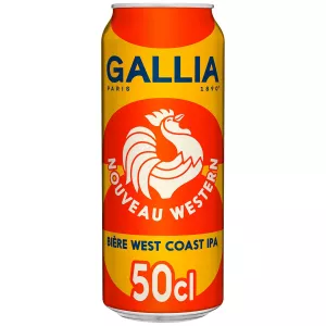 Cerveza IPA de la Costa Oeste 50cl - GALLIA