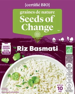 Riz Basmati Scht 10min Bio 375