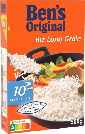 Riz Vrac Lg Grain 10mn 500g