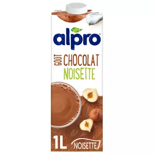 Kinywaji cha mboga ya hazelnut ya chokoleti 1L - ALPRO
