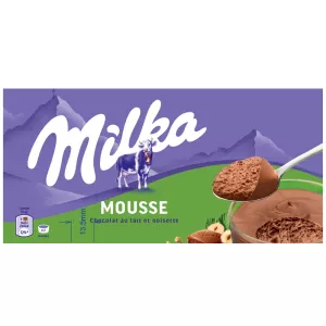 チョコレートヘーゼルナッツムースミルカ 70g×2