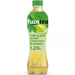 Trà đá hương chanh bạc hà 1.25L - FUZE TEA