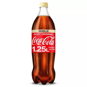 Vanilla ladha soda 1,25l - COCA-COLA