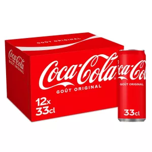 Bte 12x 33cl coca cola - COCA-COLA