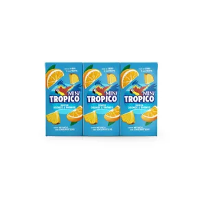 Boisson Aux Fruits Orange Et Ananas L'original 6x20cl - Tropico