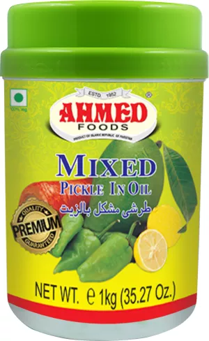 Pickle Melange A L Huile 6 X 1 Kg - Ahmed