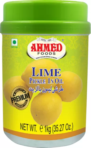 Limettengurke mit Öl 6 x 1 kg - Ahmed