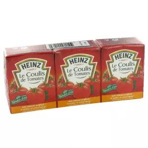 Coulis de tomate 3x210g - HEINZ