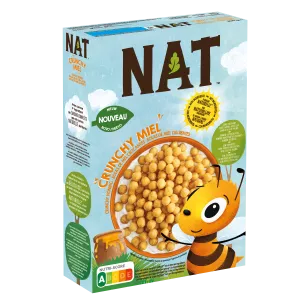 Nat Crunchy Miel 300g