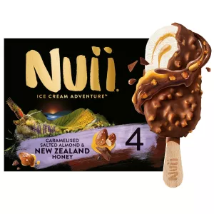 Ice cream ya asali ya New Zealand na mlozi wenye chumvi x4 - NUII