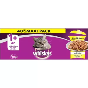 Les Marmitons Sachets fraîcheur en gelée a la volaille - WHISKAS