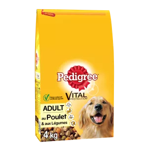 Dry food for medium and large dogs with poultry 4kg - PEDIGREE