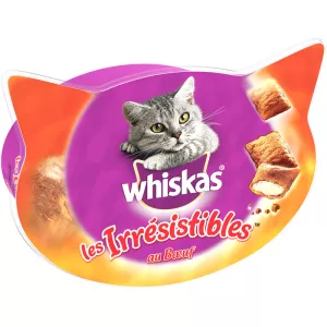 Les Irrésistibles Guloseimas de Carne para Gatos 60 g - WHISKAS