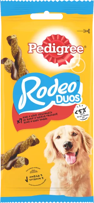 Ricompensa per cani al gusto manzo e formaggio X7 - Pedogree