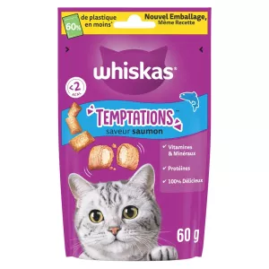 Thức ăn cho mèo trưởng thành vị cá hồi 60g - WHISKAS