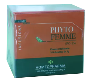 Traditional Phytotherapy Pc15-phyto-woman Box 20 Infusettes - HOMEOPHARMA