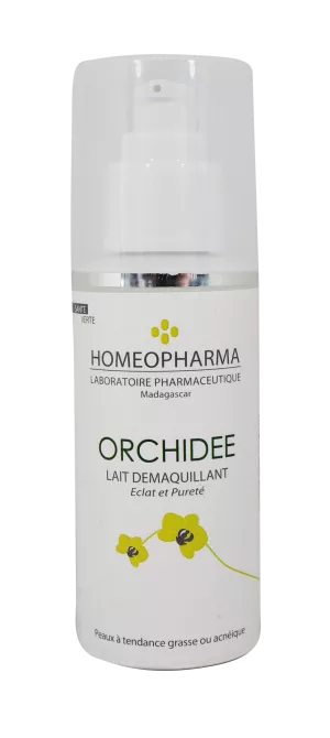 Lait  Demaquillant Orchidee Aloe 150ml - Homeopharma
