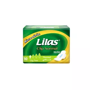 LILAS SERVIETTE HYGIÉNIQUE MICRO AÉRÉ NORMAL X10