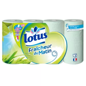 Scented toilet paper x8 - LOTUS