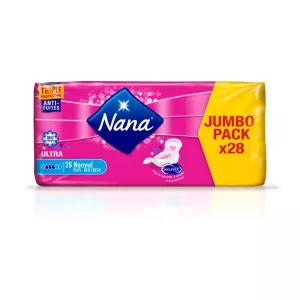 Serviettes hygiéniques triple protection normal X28 - NANA