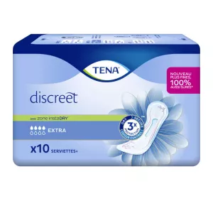 Extra Discreet Urinary Leak Sanitary Towels x10 - TENA
