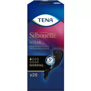 Normale schwarze Slipeinlage - TENA