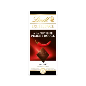 Таблетка Excellence Black с наконечником из красного перца 100 г - LINDT