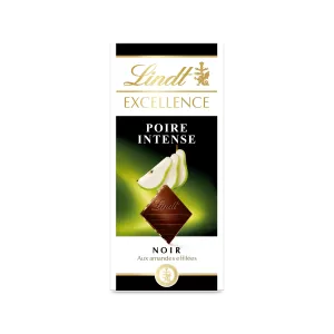 Excellence Black Pear Intense Tablette 100 G - LINDT