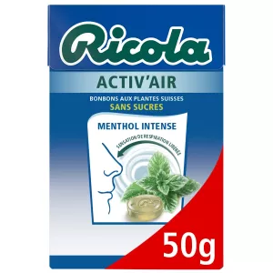 Kẹo Bonbons Menthol Intense 50g - RICOLA